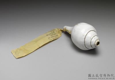 图片[2]-White Conch Shell, presented by La-mu Ch’uei-chung, Tibetan work, 18th century-China Archive